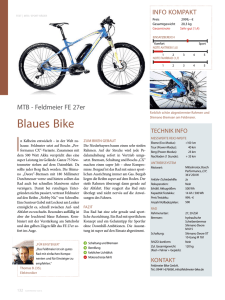 blaues bike