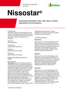 Nissostar - Stähler Suisse SA