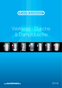 Wellness - Dusche & Dampfdusche