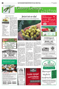 2. Mai 2015 - Stimberg Zeitung
