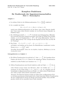 Blatt 4H-l - Fachbereich Mathematik