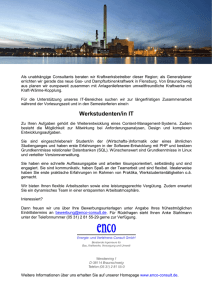 Werkstudenten/in IT - TU Braunschweig CareerService