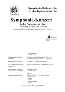 2015-Sinfoniekonzert Programm - Kepler