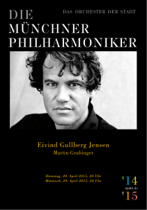 Eivind Gullberg Jensen - Münchner Philharmoniker
