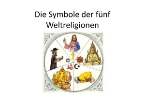 Symbole Weltreligionen_Nina, Tijana, Linda