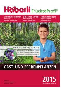 HÄBERLI KATALOG Früchteprofi 2015 als PDF - agentur