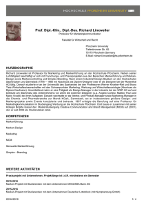Prof. Dipl.-Kfm., Dipl.-Des. Richard Linxweiler