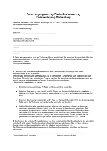 Beherbergungsvertrag Fewo Wolkenburg PDF