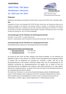VDST-DTSA –TEC Basic Nordhausen / Hemmoor 03 / 2015