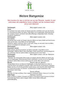 Übersicht über das Blattgemüse-Sortiment [ PDF ]