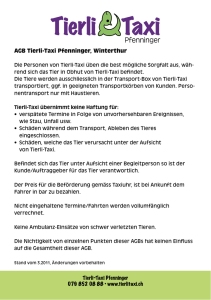 AGB Tierli-Taxi Pfenninger, Winterthur