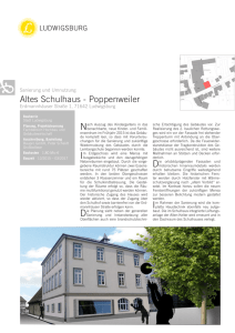 Altes Schulhaus - Poppenweiler