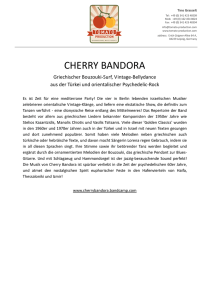 Cherry Bandora Pressetext