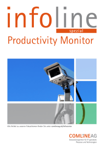 Productivity Monitor