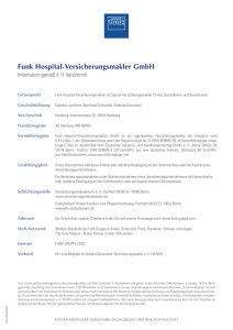 Funk Hospital-Versicherungsmakler GmbH