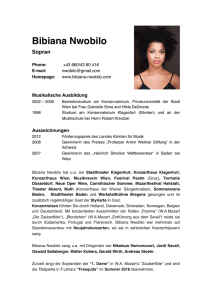 Bibiana Nwobilo CV DE 2016