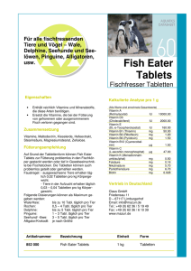 Fish Eater Tablets