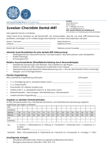 Checkliste-download - UniversitätsKlinikum Heidelberg