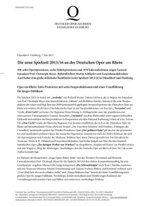 premieren 2015/16 - Deutsche Oper am Rhein