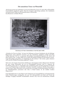 Exhumierung von 49 Toten im Gemeindehölzl am 1.Mai 1945