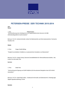 petersen-preise der technik 2015-2014