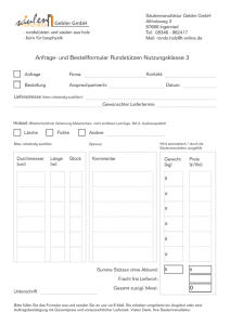 anfrageformular - Säulenmanufaktur Gebler GmbH