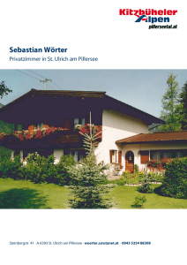 Sebastian Wörter in St. Ulrich am Pillersee
