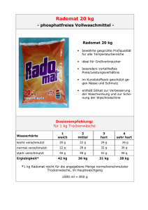 Radomat 20 kg - idealclean.de