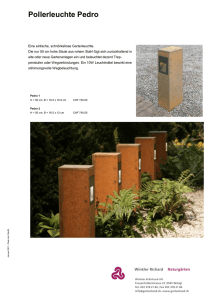 Gartenleuchte Pedro (pdf 71KB)