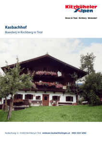 Kasbachhof in Kirchberg in Tirol
