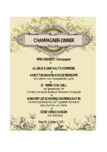 champagner-dinner