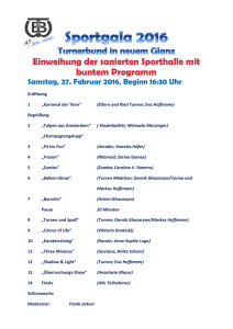 Programm - Turnerbund Wiesbaden JP