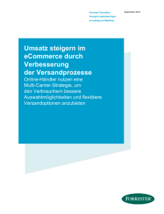 Umsatz steigern im eCommerce durch Verbesserung