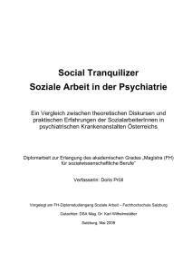 Social Tranquilizer - LKH Graz Süd-West
