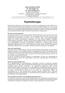 Psychotherapie - Gemeinschaftspraxis Lux