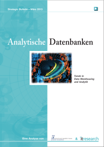 Analytische Datenbanken - IT