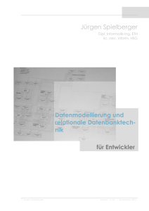 Datenmodellierung und Datenbanktechnik