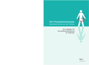 Prostatabiopsie - Universitätsklinikum Münster