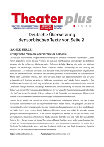 Deutsche Übersetzung der sorbischen Texte von Seite 2