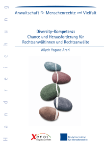 Diversity-Kompetenz: Chance und Herausforderung für