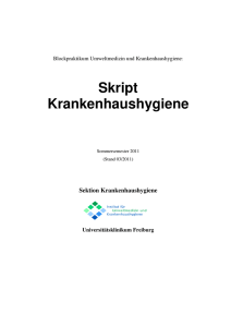 Skript pdf-Dokument - Universitätsklinikum Freiburg