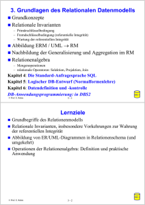Relationales Datenmodell - Abteilung Datenbanken Leipzig
