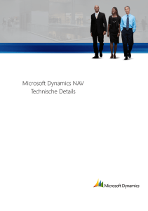 Microsoft Dynamics NAV Technische Details