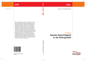 Soziale Gerechtigkeit in der Klimapolitik - Hans-Böckler