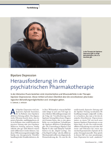 Herausforderung in der psychiatrischen Pharmakotherapie