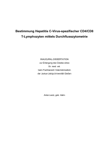 Bestimmung Hepatitis C-Virus