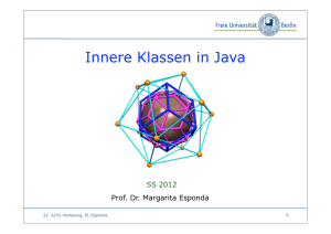 Innere Klassen in Java