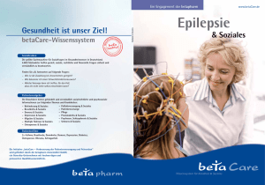 Ratgeber Epilepsie & Soziales