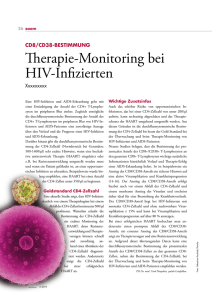 Therapie-Monitoring bei HIV-Infizierten