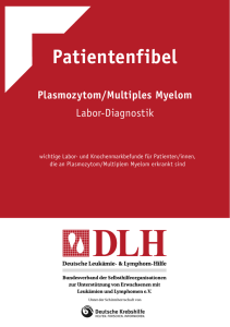 Patientenfibel Plasmozytom / Multiples Myelom